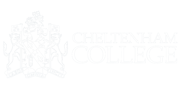 Cheltenham College logo in white